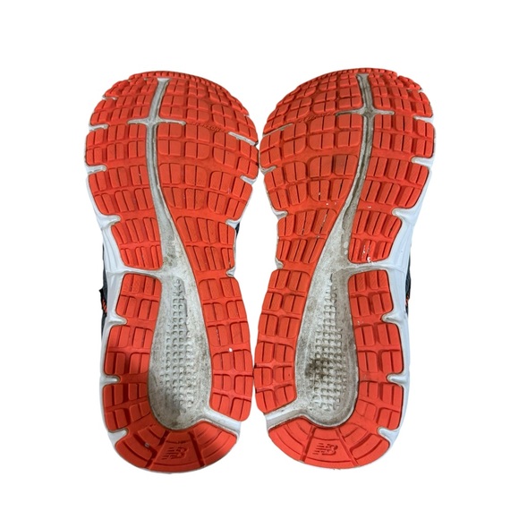 New Balance 430 V1 Running Shoes Gray and Orange Size 8.5 - Picture 6 of 7
